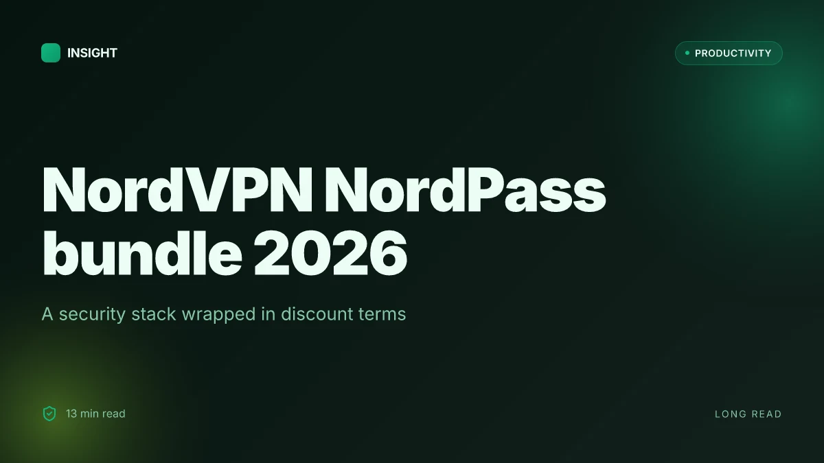 Is NordPass included with NordVPN in 2026 a deep dive into the bundle, pricing and setup
